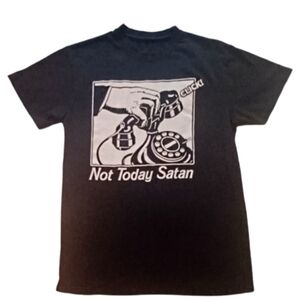 🆕️ Not Today Satan Graphic Tee Shirt - Medium